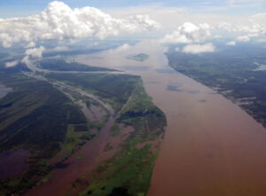 A picture of Amazon River