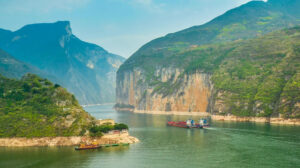 A picture of Yangtze River