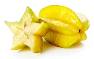 A picture of a Yellow star fruit